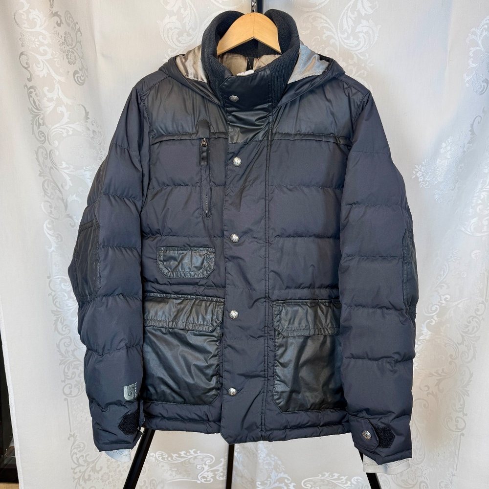 Burton Down Ski Snowboard Jacket Men's Black Size XL